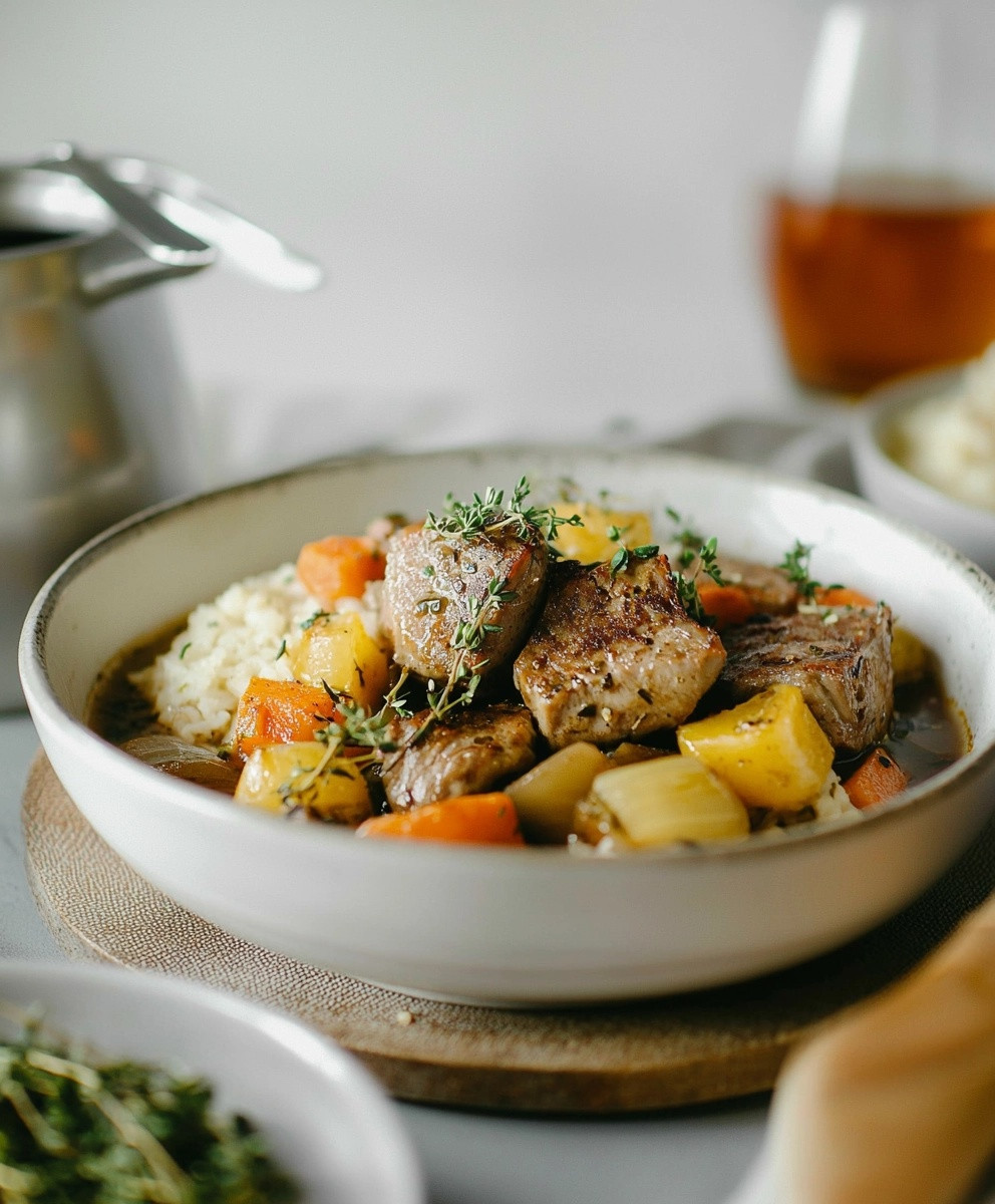 Blanquette de veau facile