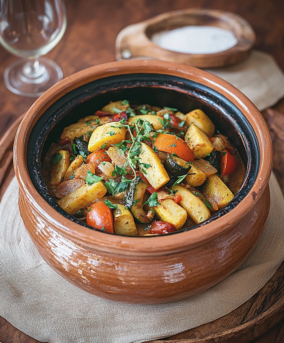 Tajine végétarien légumes