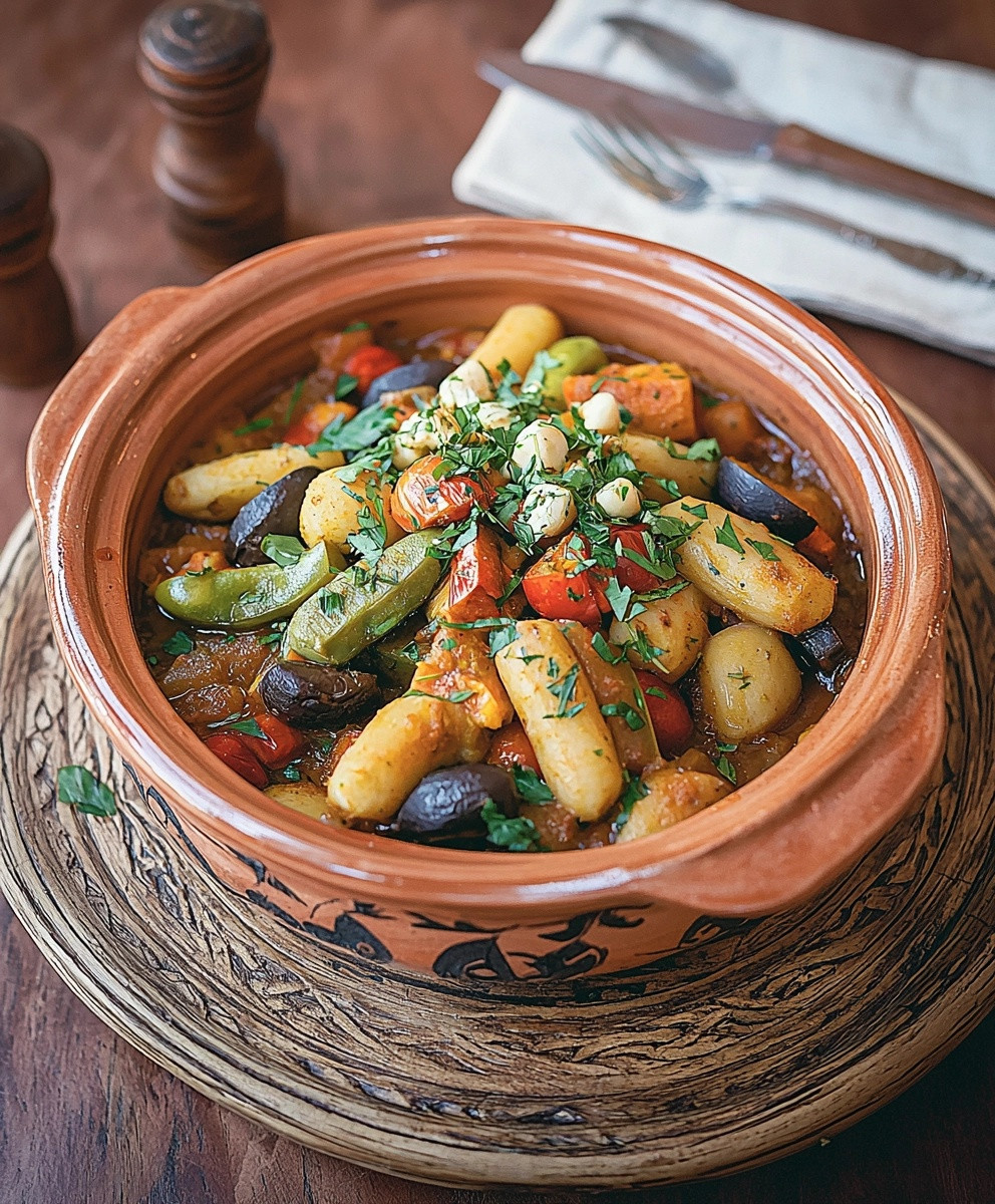 Tajine végétarien légumes