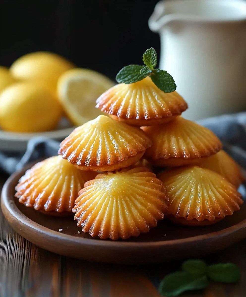 Madeleines au citron