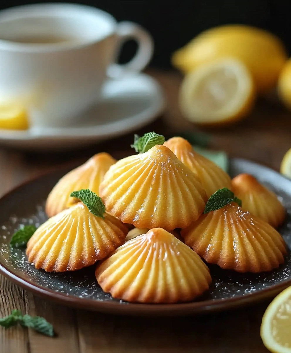 Madeleines au citron