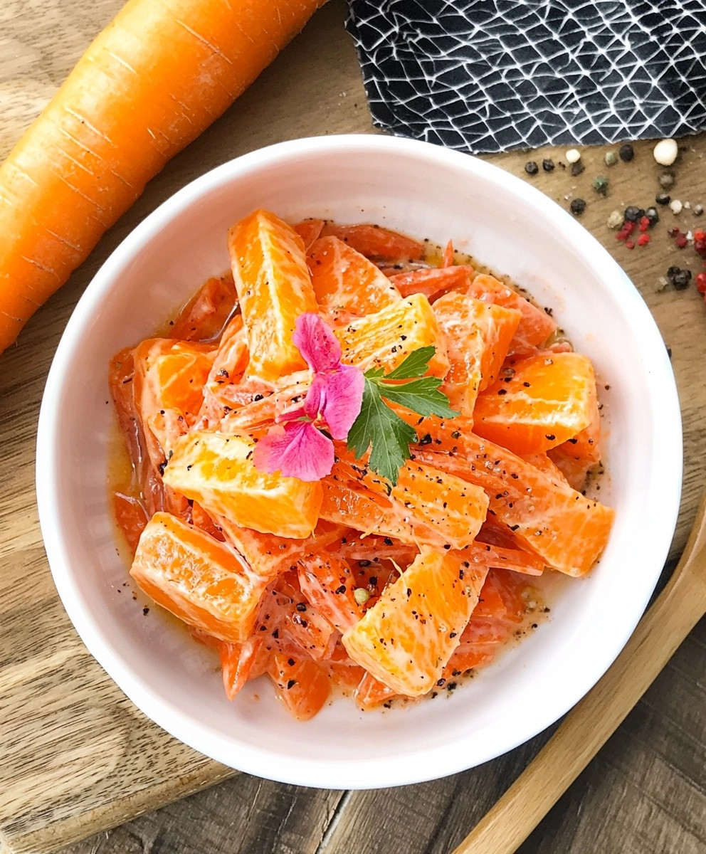 Salade de carottes à l'orange