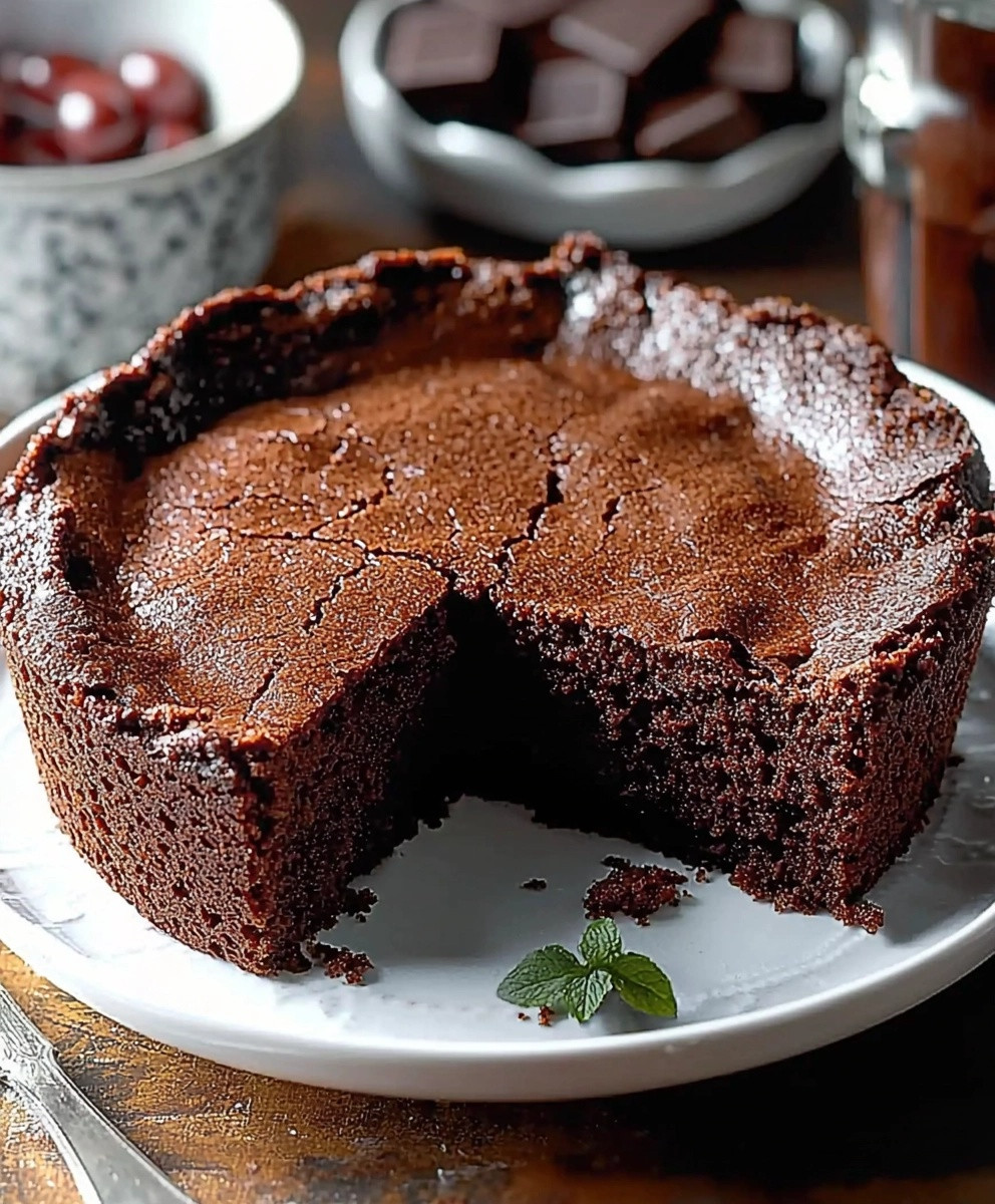 Gâteau de semoule au chocolat