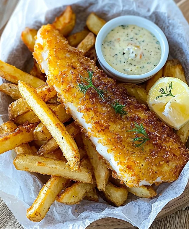 Poisson et frites maison