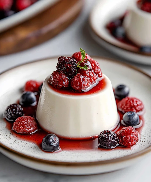 Panna Cotta vanille classique