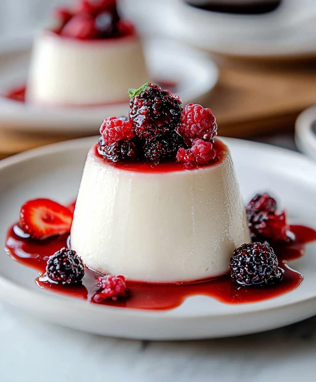 Panna Cotta vanille classique