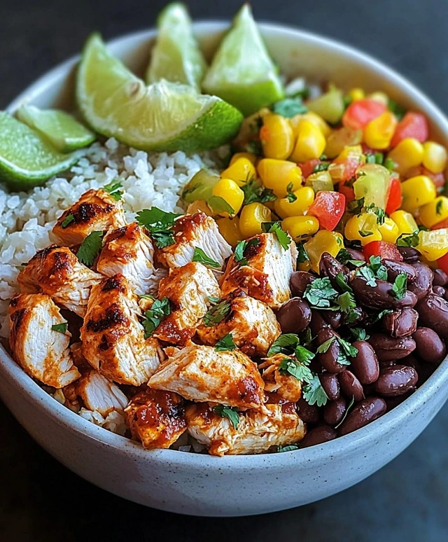 Bol de Burrito Poulet