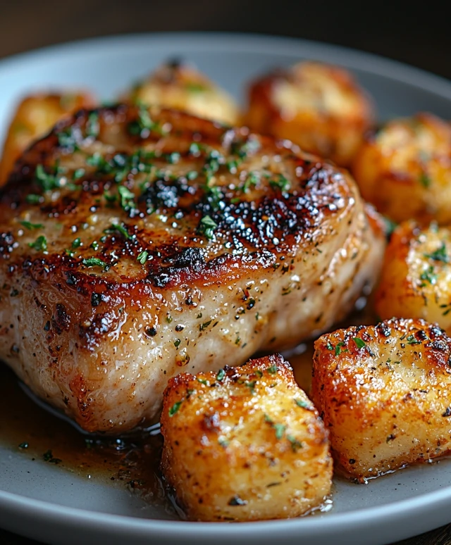 Côtelettes de porc au citron