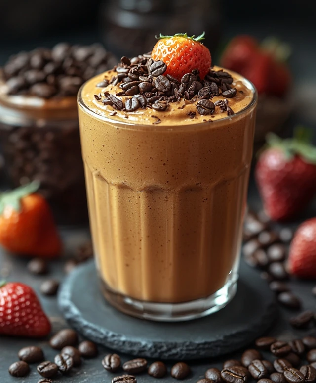 Smoothie café délicieux