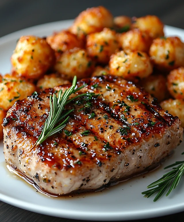 Côtelettes de porc au citron