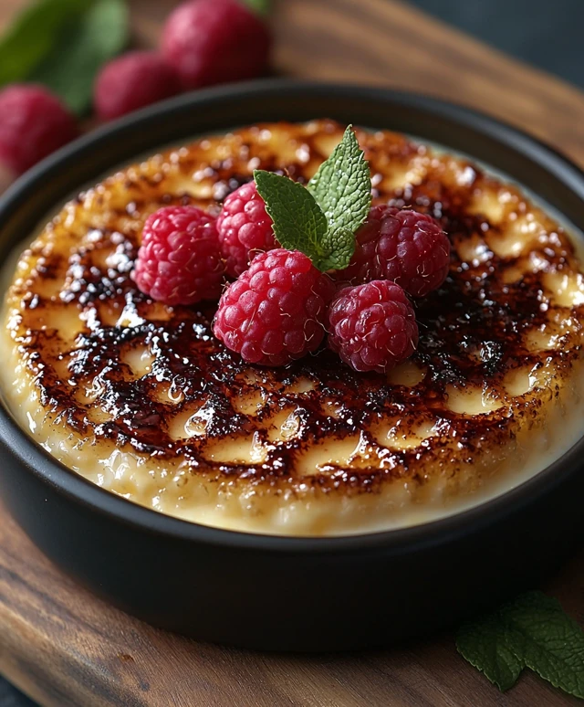 Crème Brûlée classique