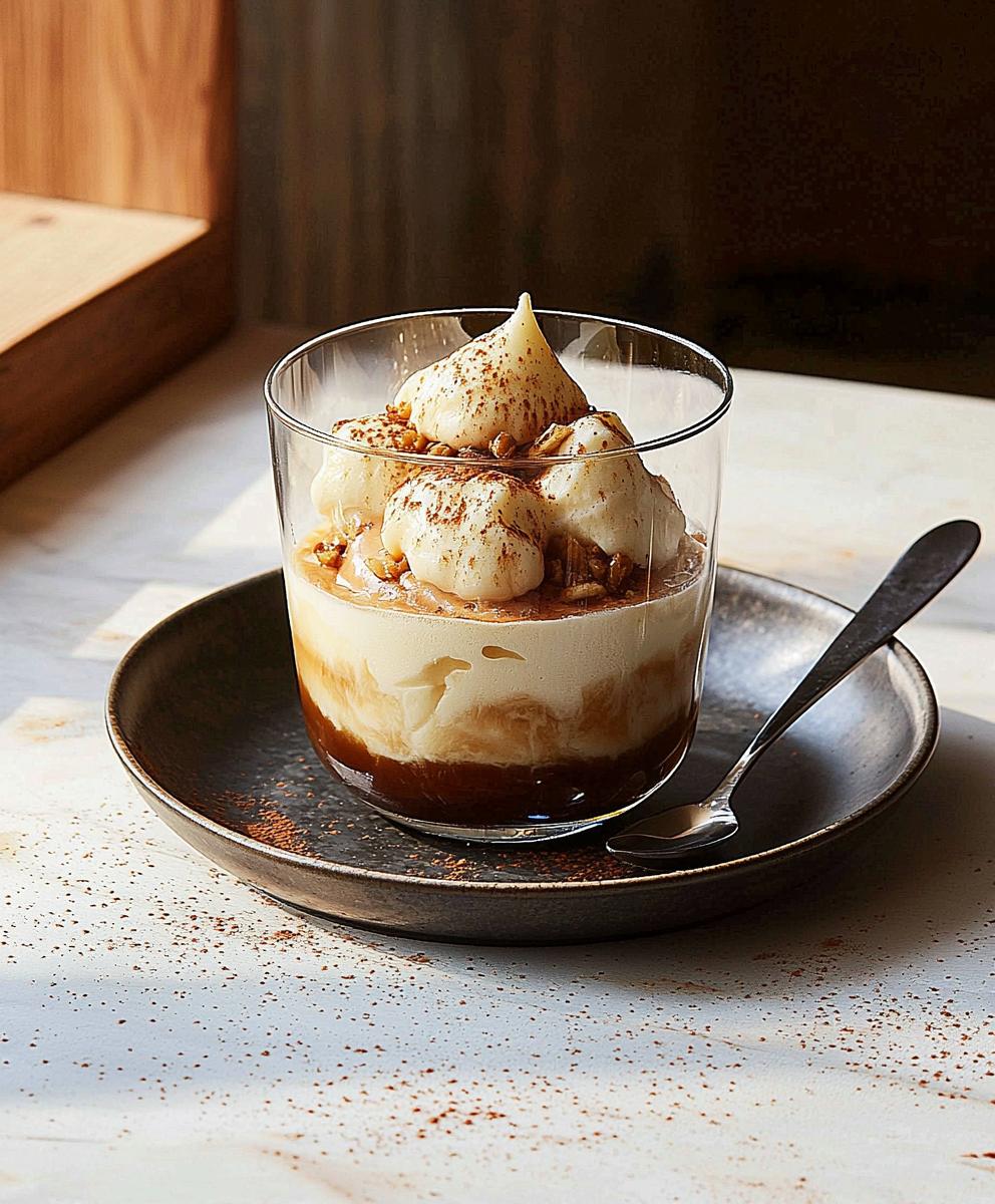 Affogato dessert