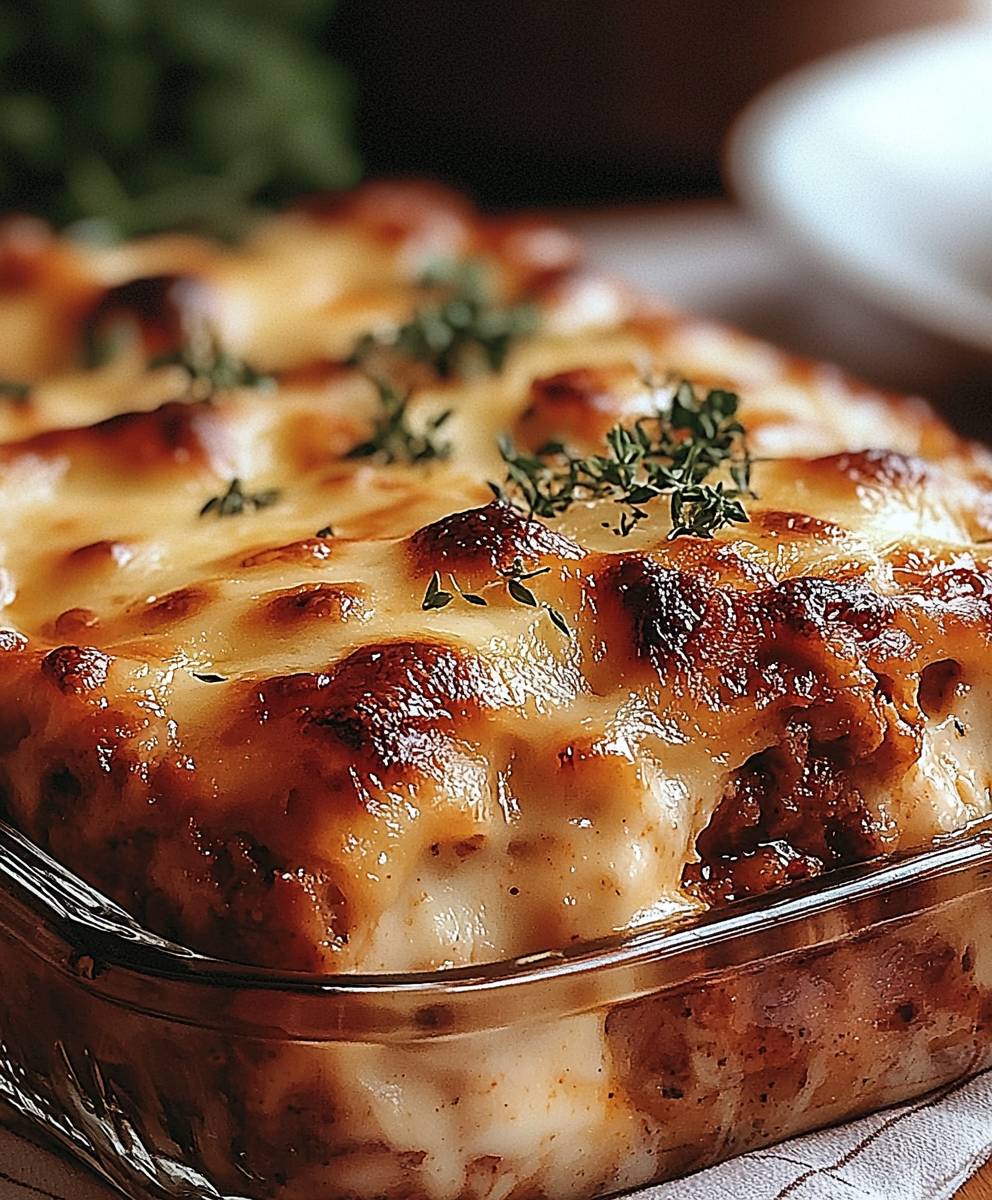 Pain de viande poulet mozzarella