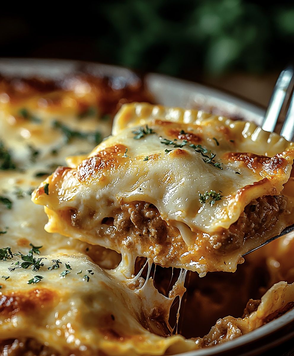 Casserole raviolis million dollars