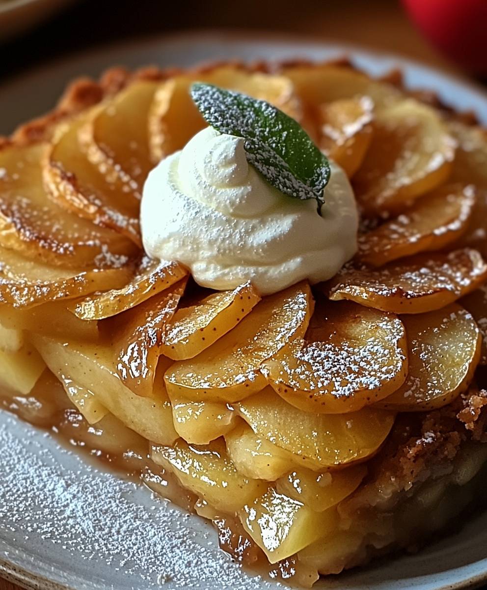 Croustade aux pommes facile