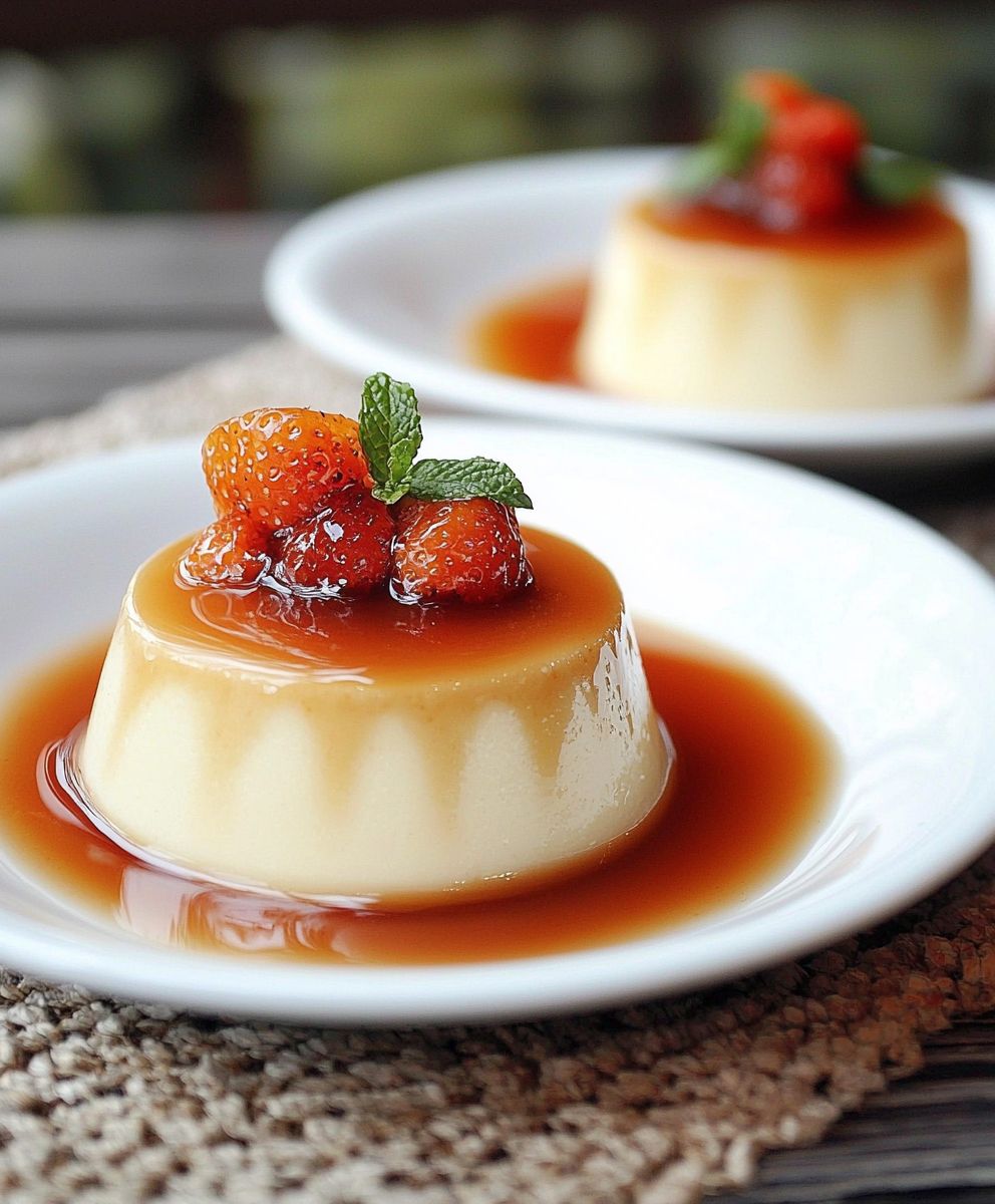 Crème Caramel dessert