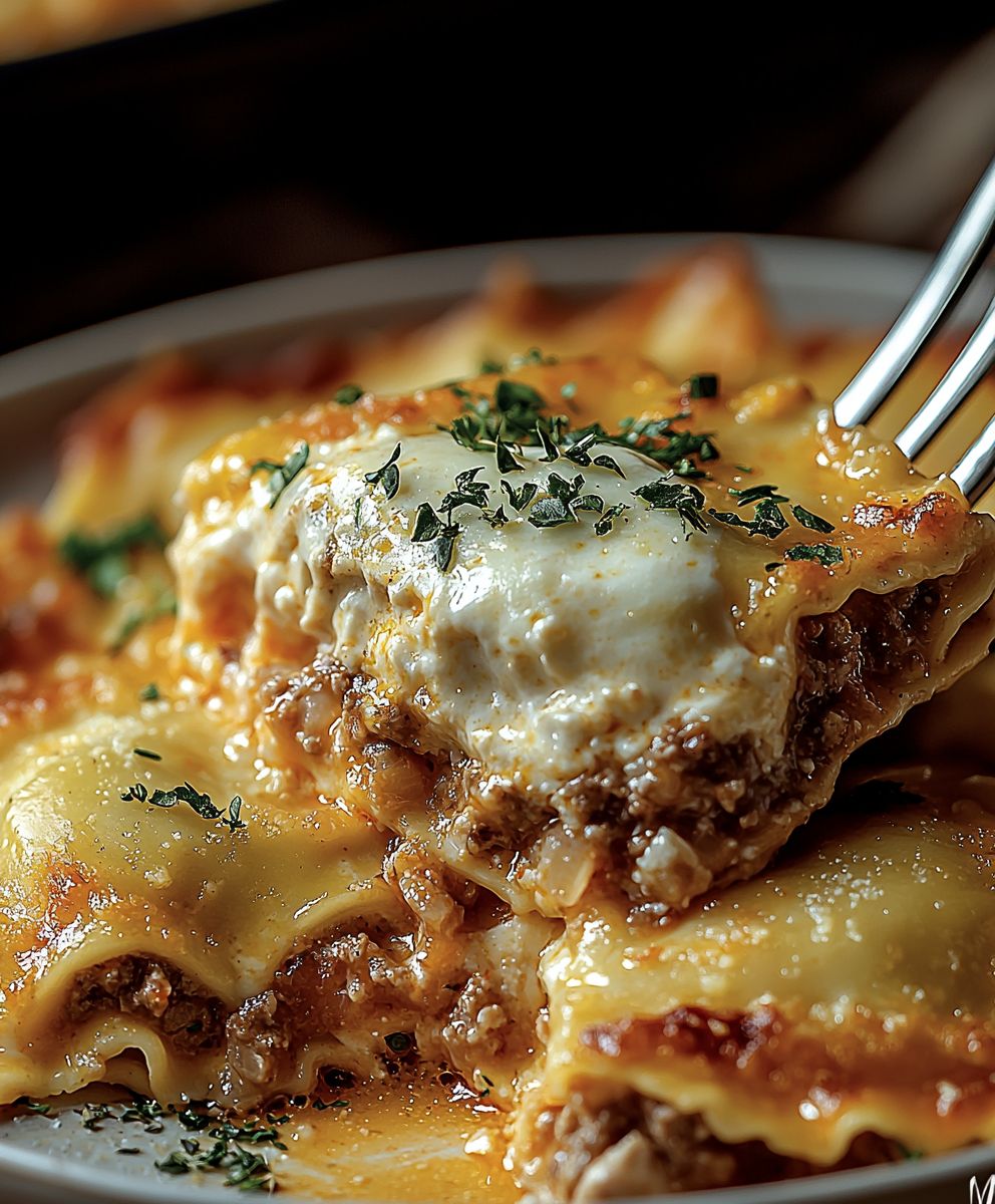 Casserole raviolis million dollars