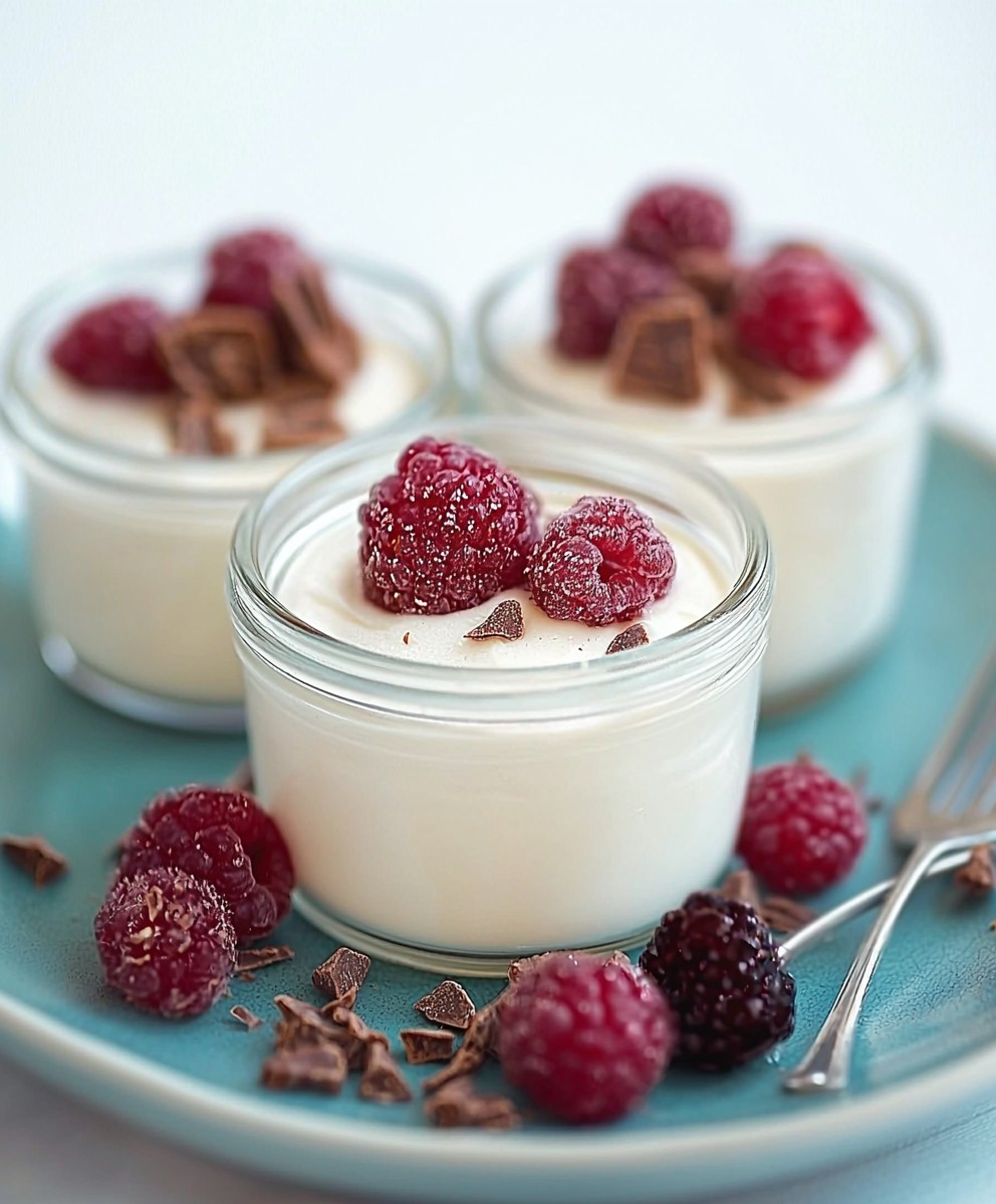 Mousse chocolat blanc facile