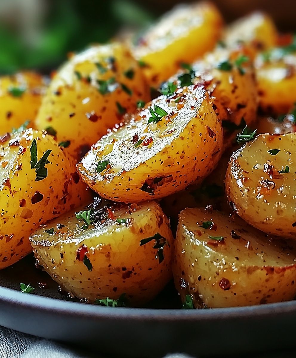 Pommes de terre sautées ail persil