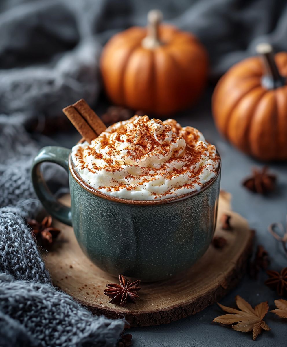 Pumpkin spice latte maison