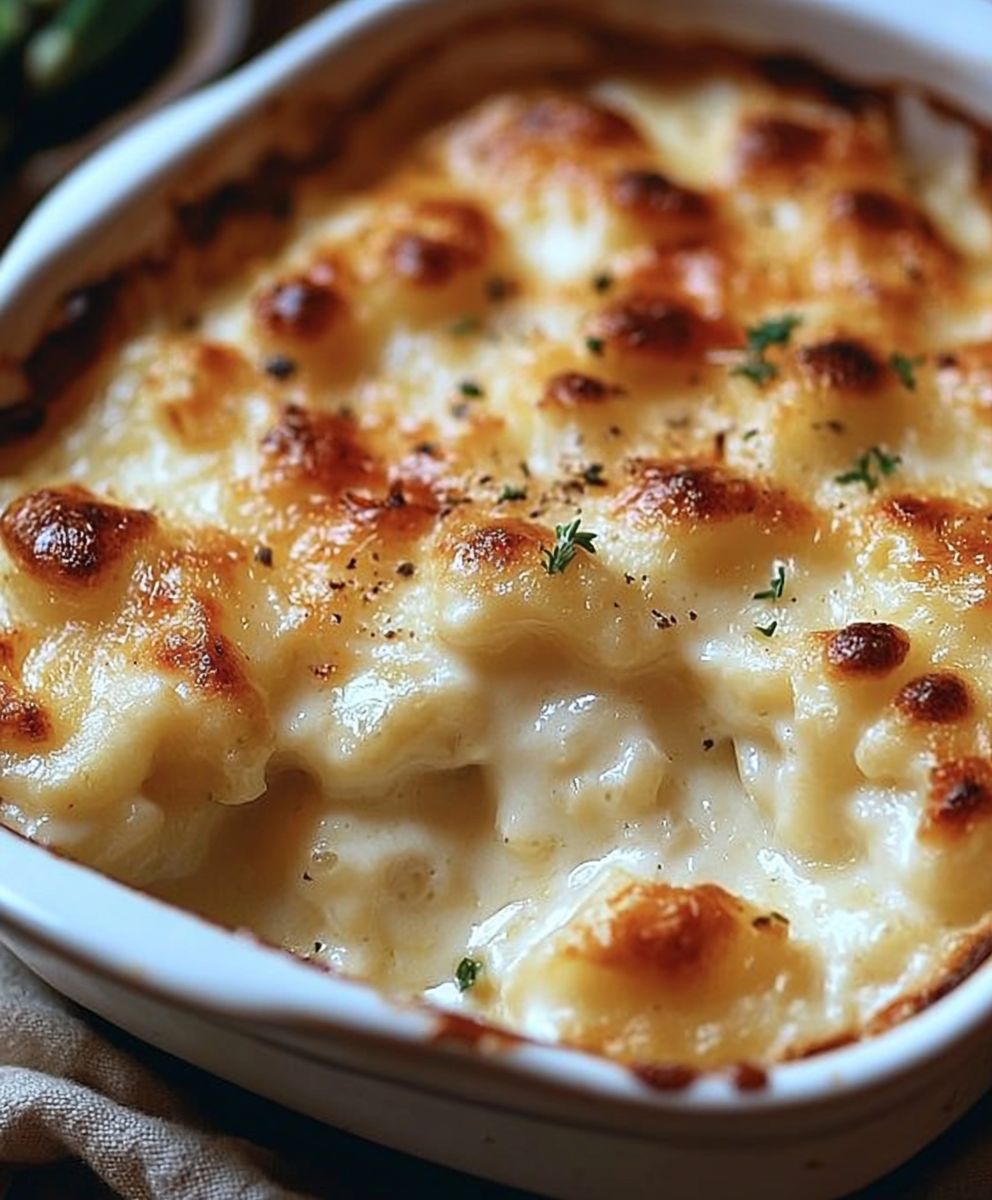 Gratin chou fleur béchamel