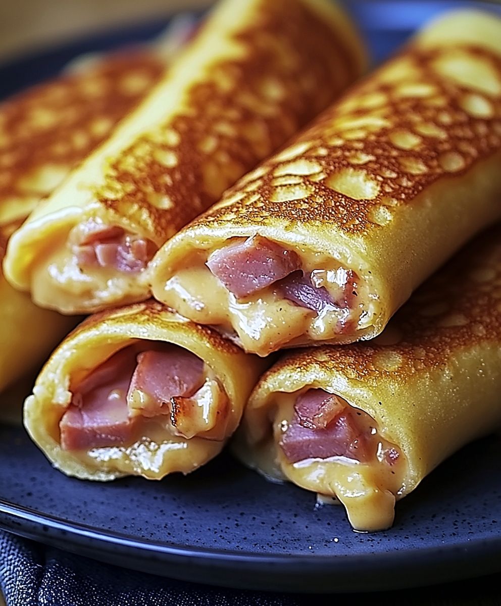 Crêpes jambon béchamel