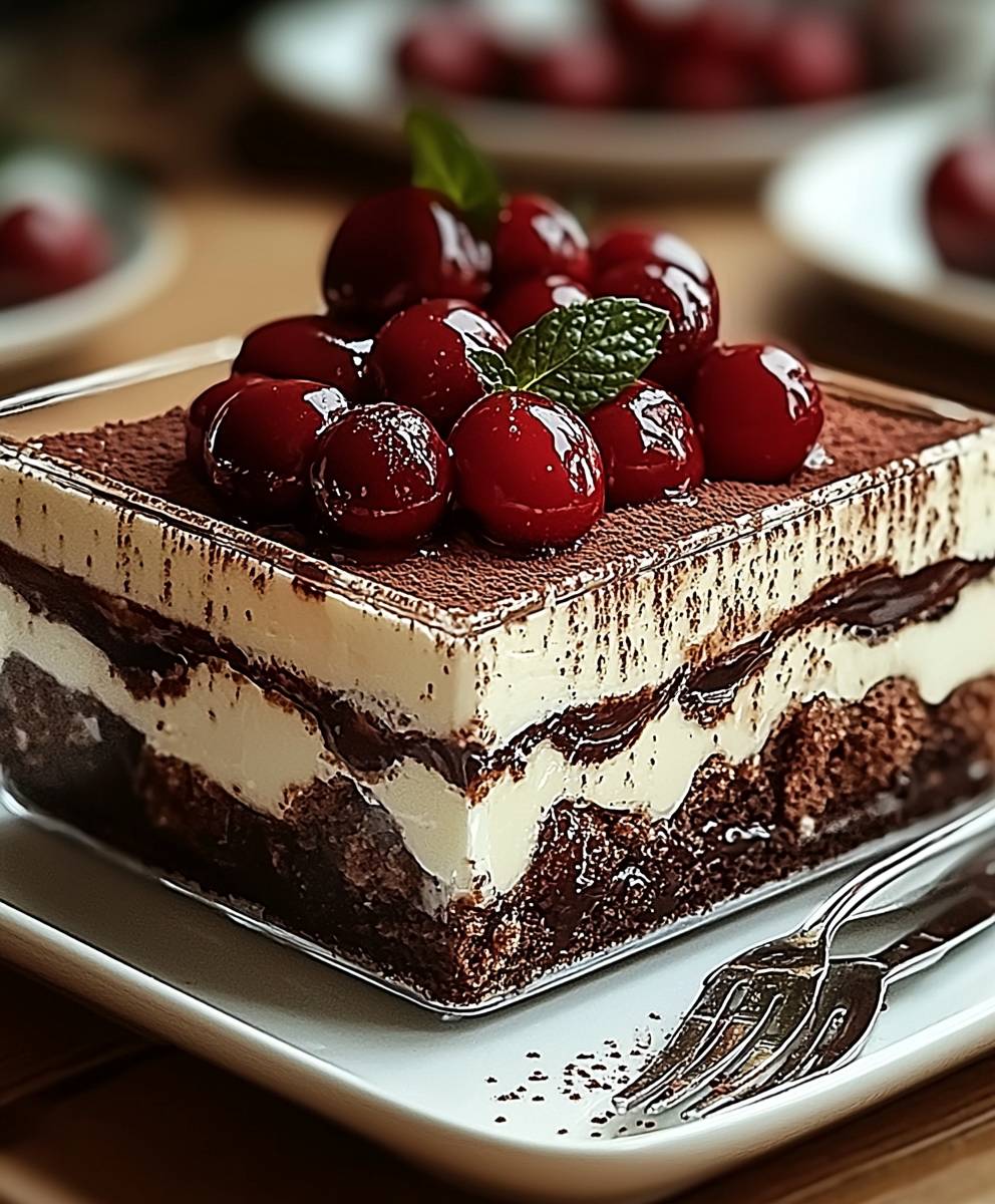 Tiramisu Forêt Noire
