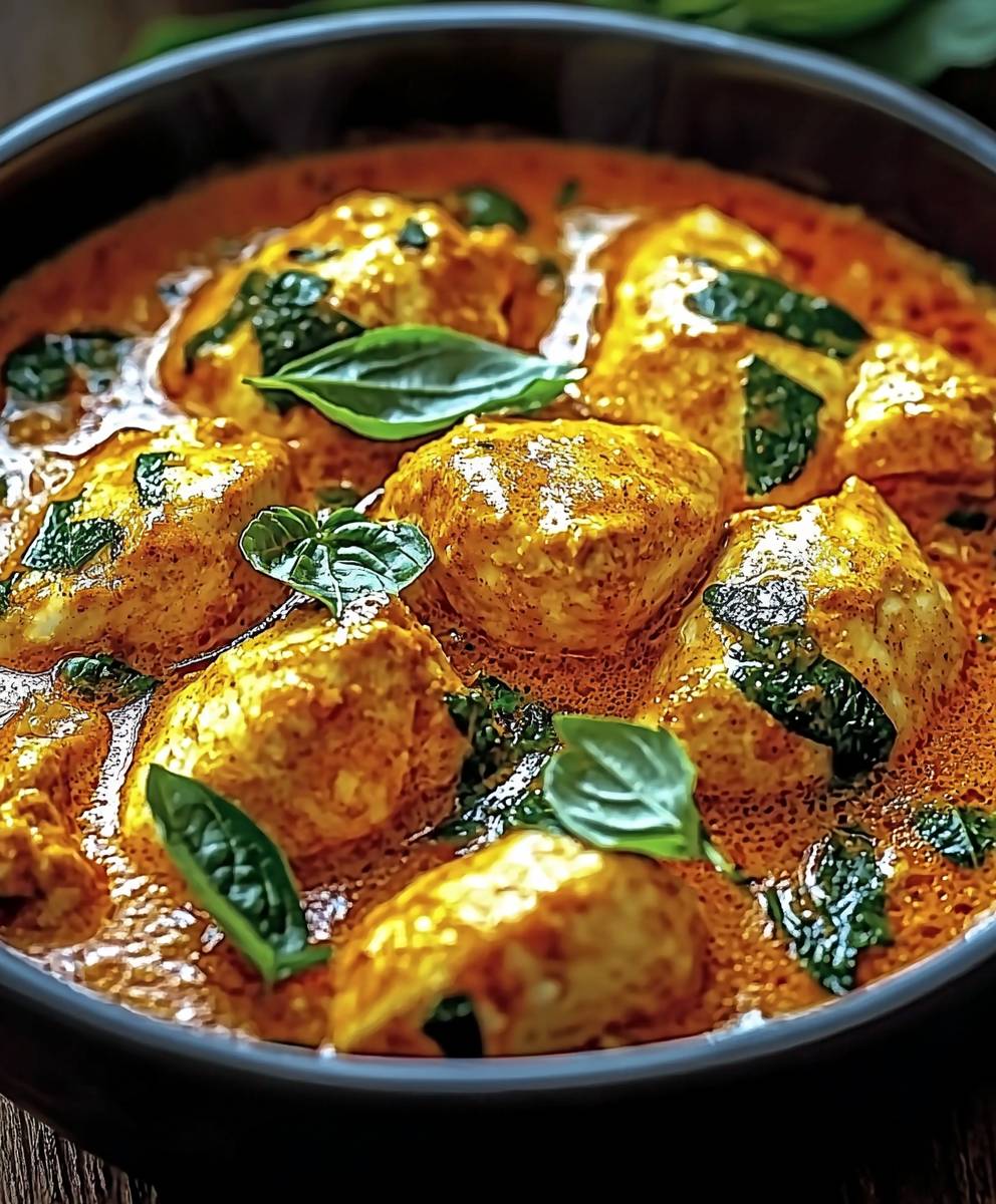 Poulet au curry savoureux