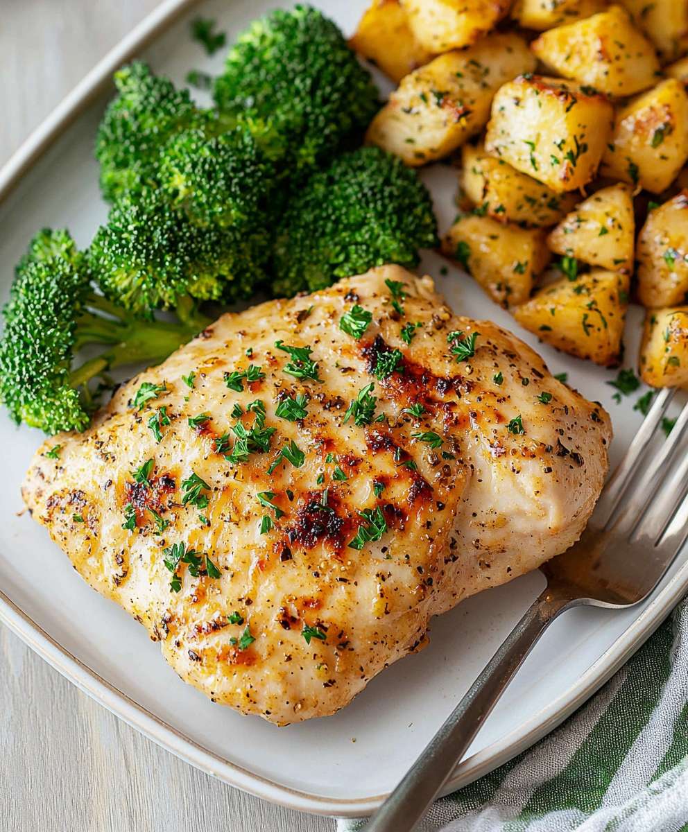 Poulet ranch au four