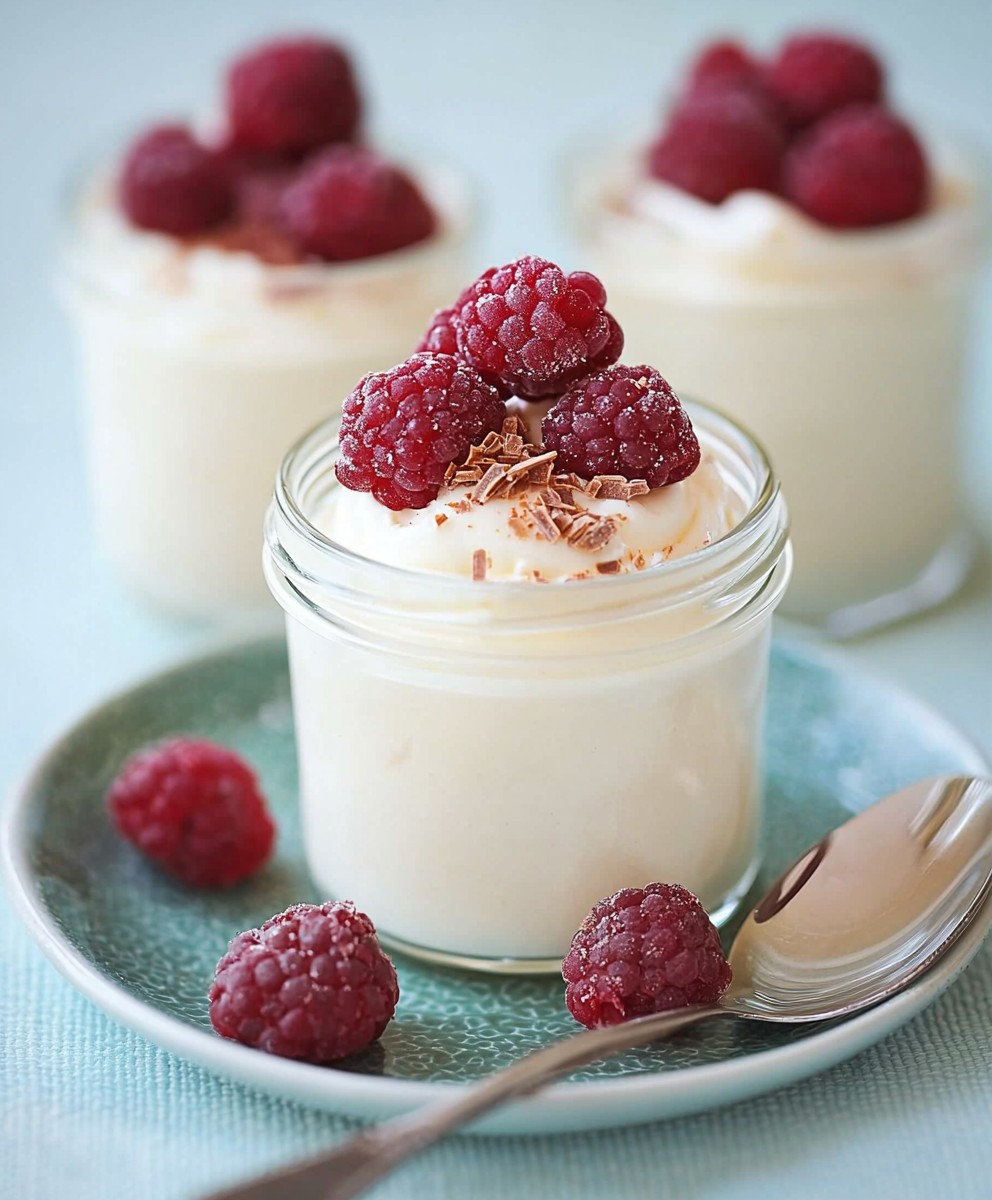 Mousse chocolat blanc facile