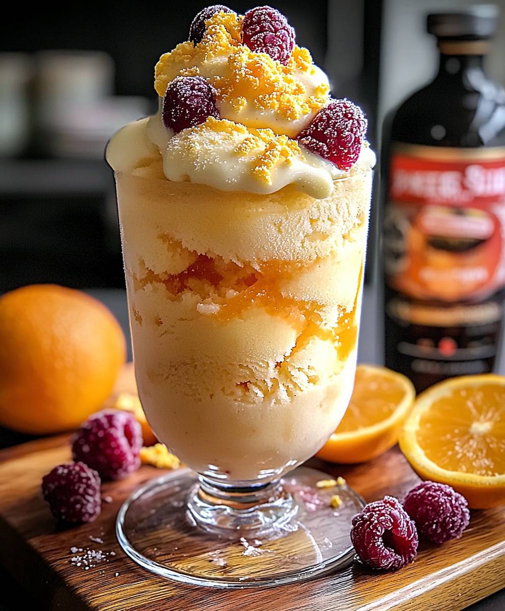 Granité crème glacée