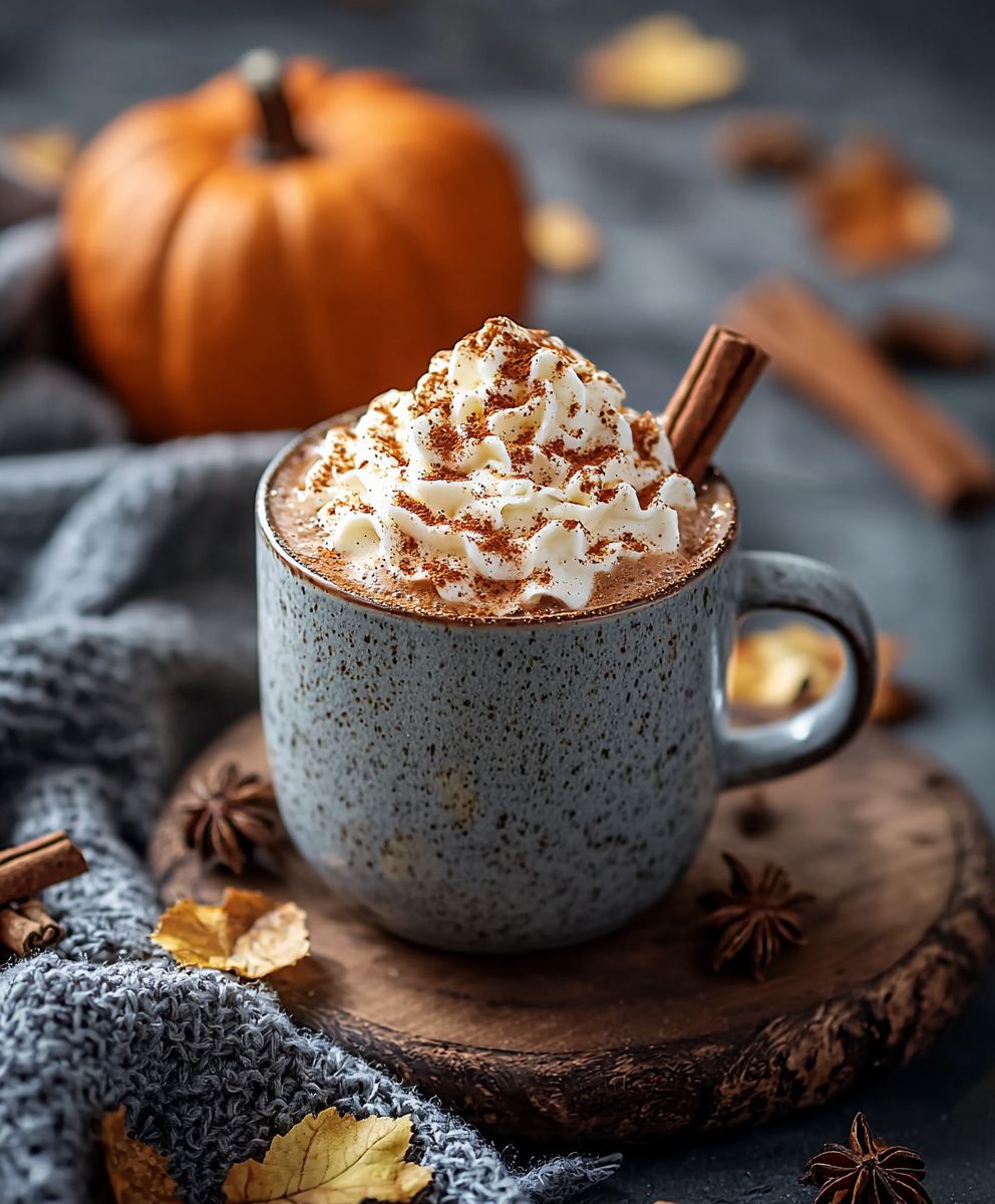 Pumpkin spice latte maison