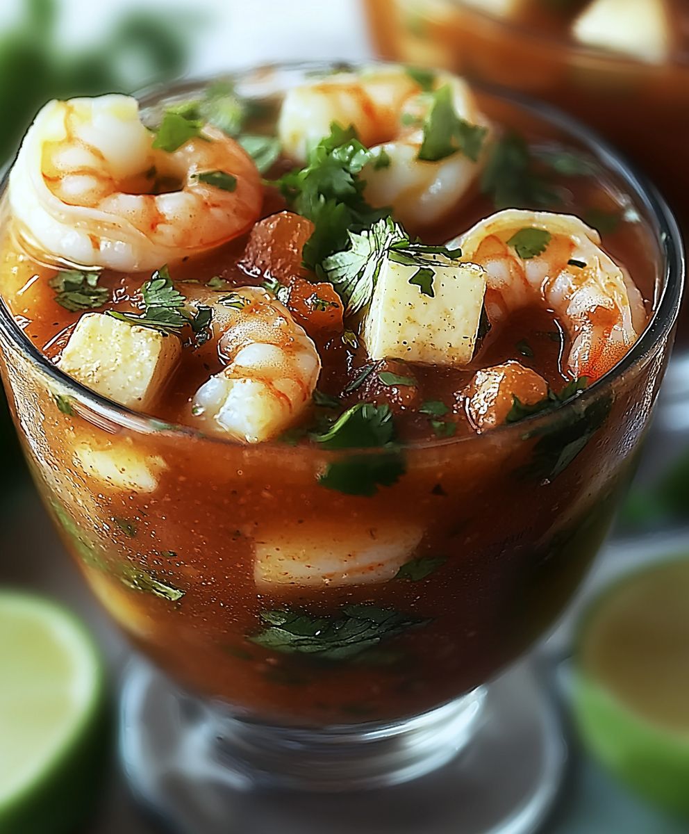 Cocktail de crevettes mexicain