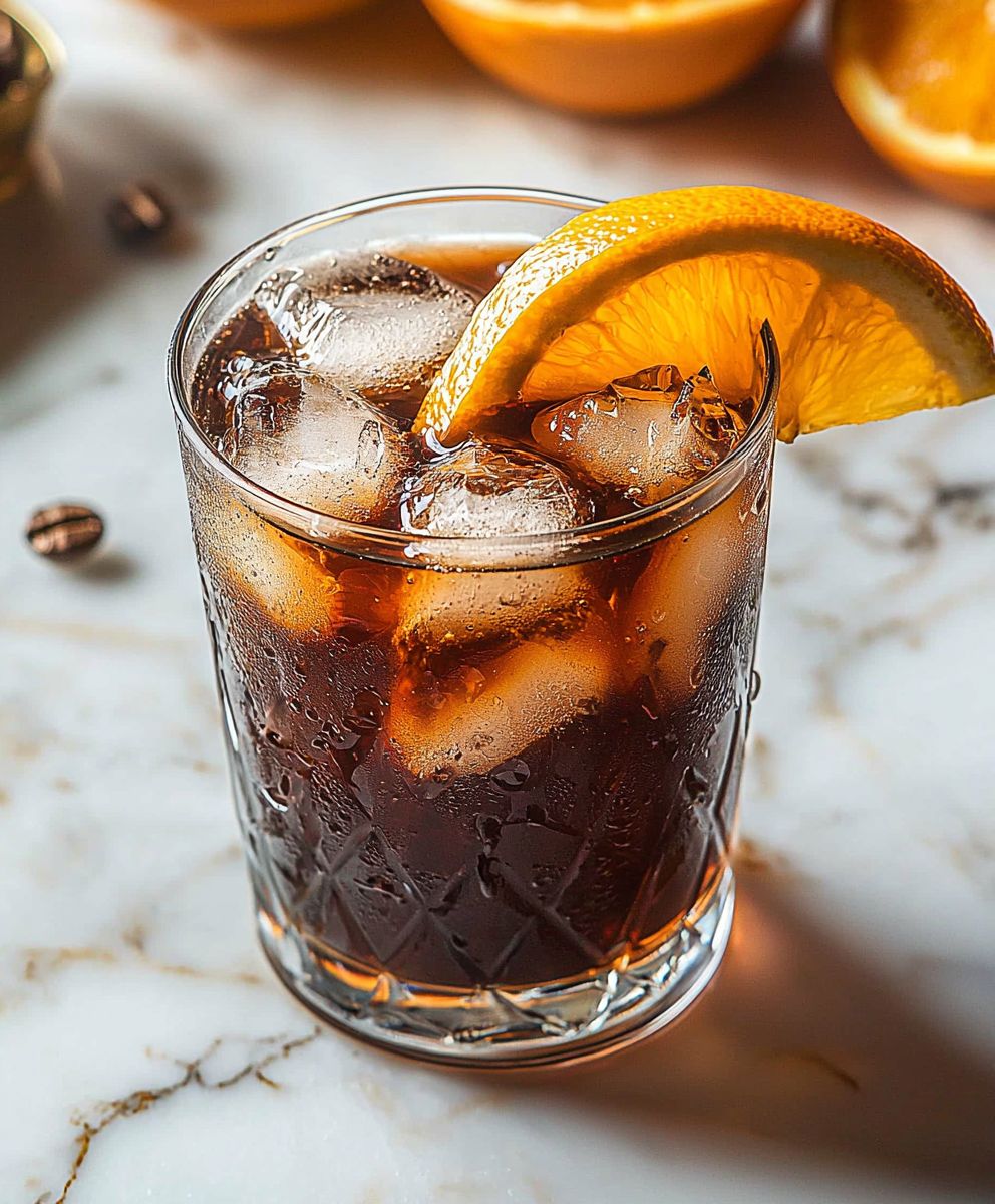 Espresso tonique glacé maison