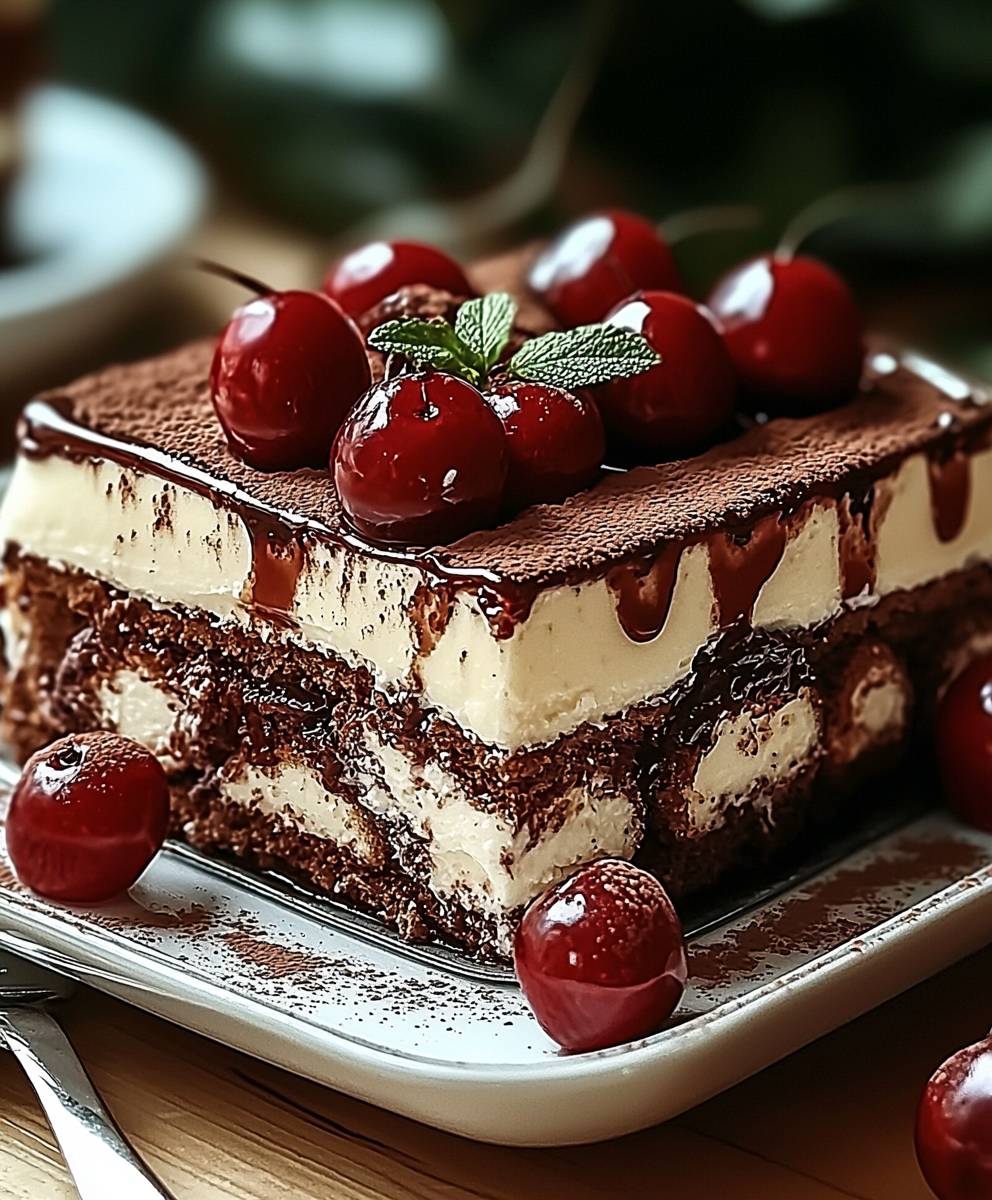 Tiramisu Forêt Noire