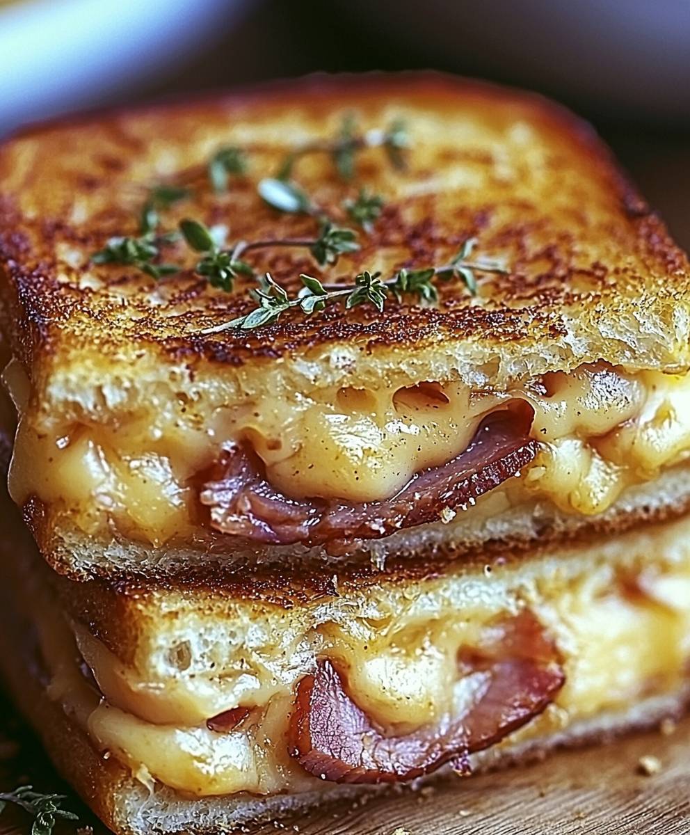 Croque Cake Jambon Gourmand