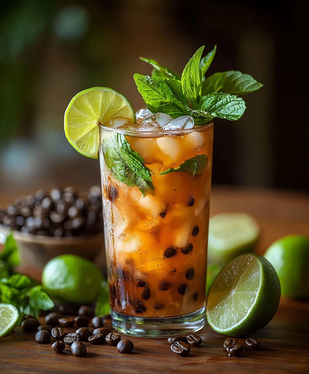 Mojito au café glacé