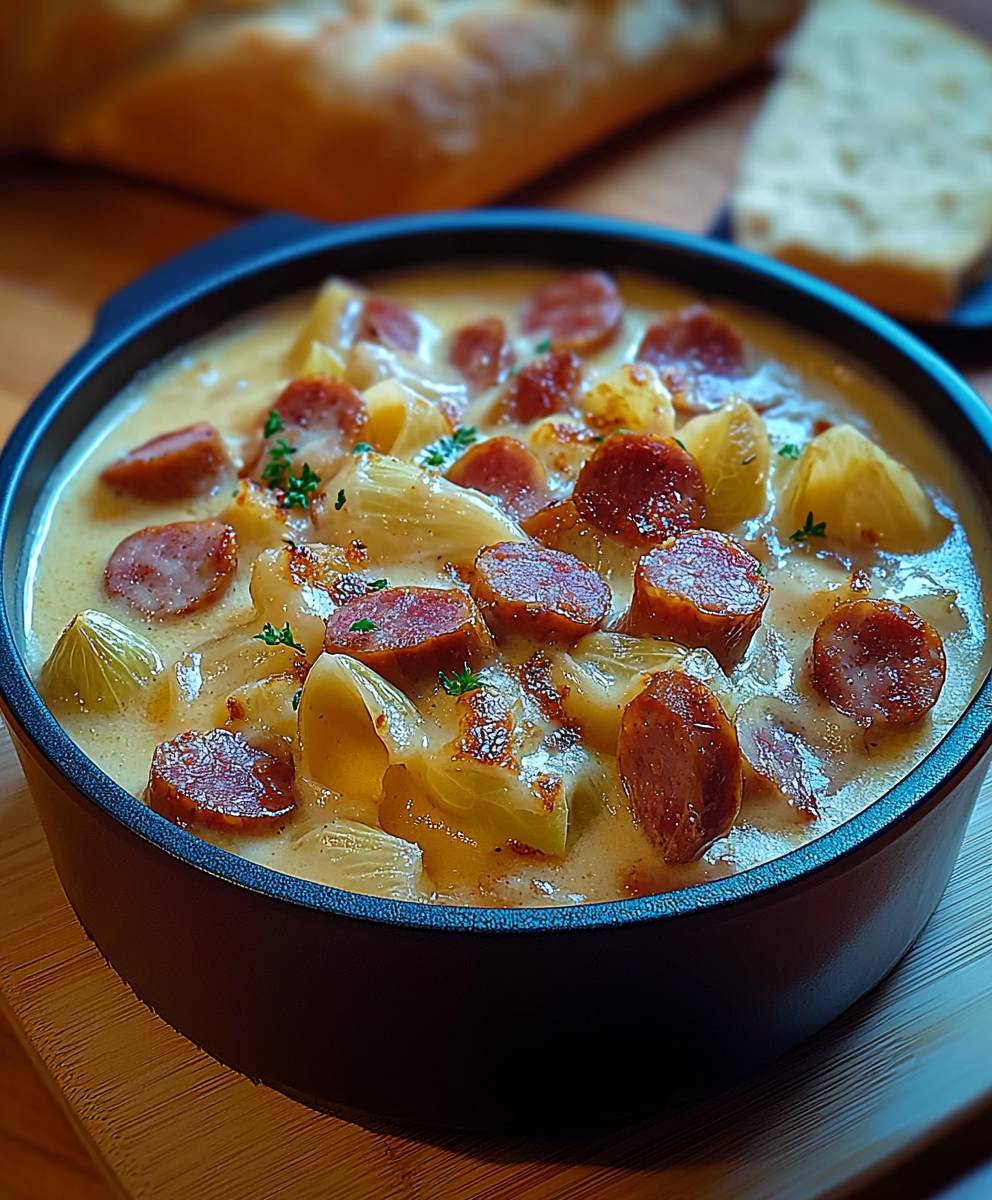 Fondue endives saucisses fumées