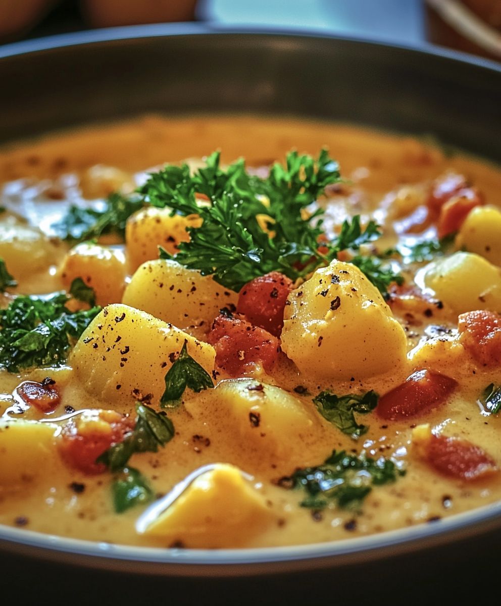 Curry légumes crémeux lait coco