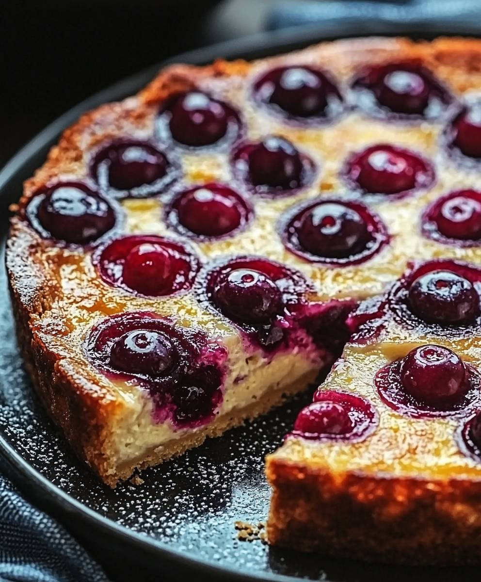 Clafoutis aux cerises facile gourmand
