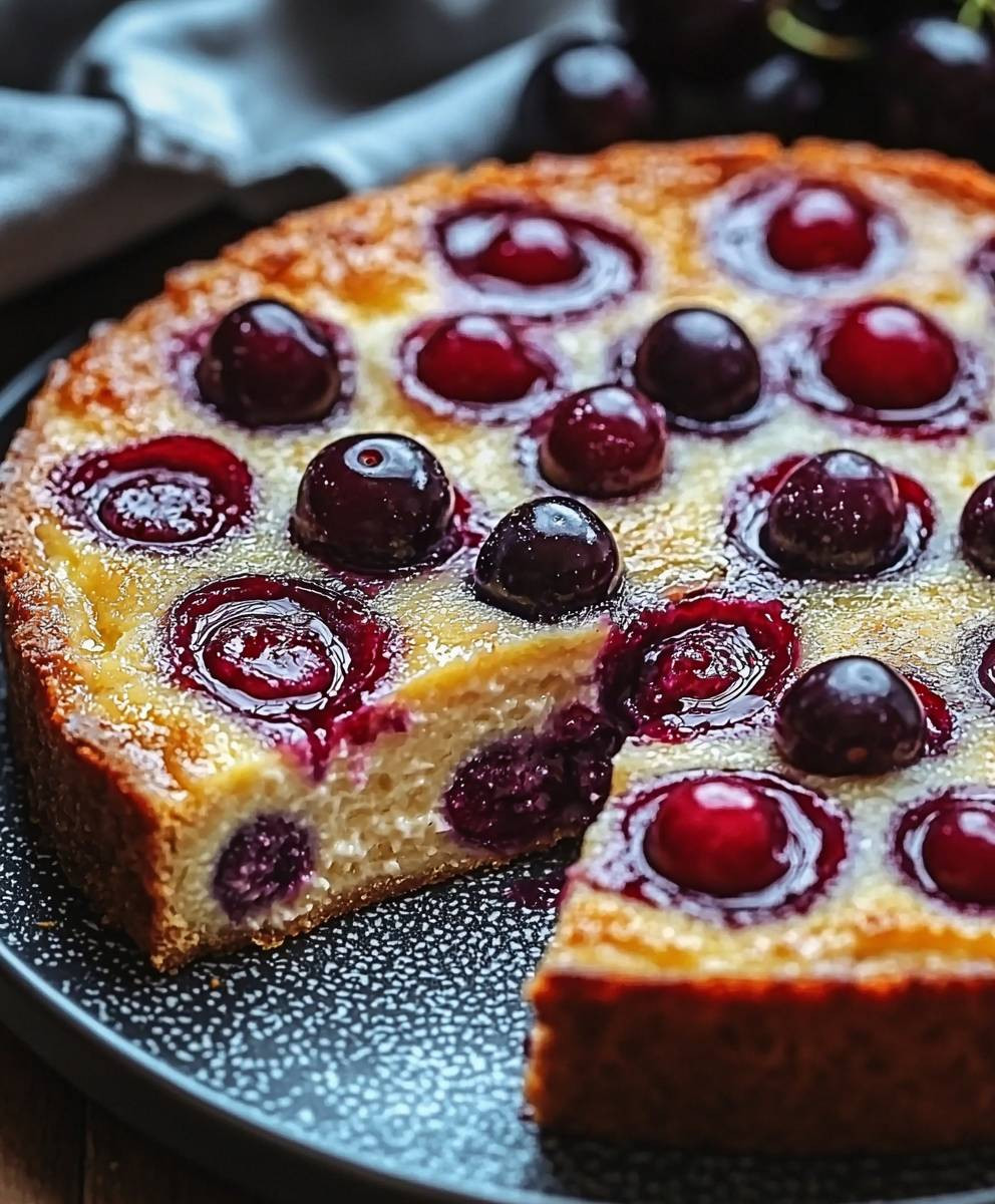 Clafoutis aux cerises facile gourmand