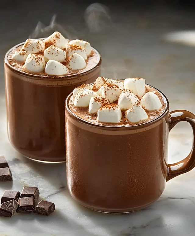 Chocolat chaud maison