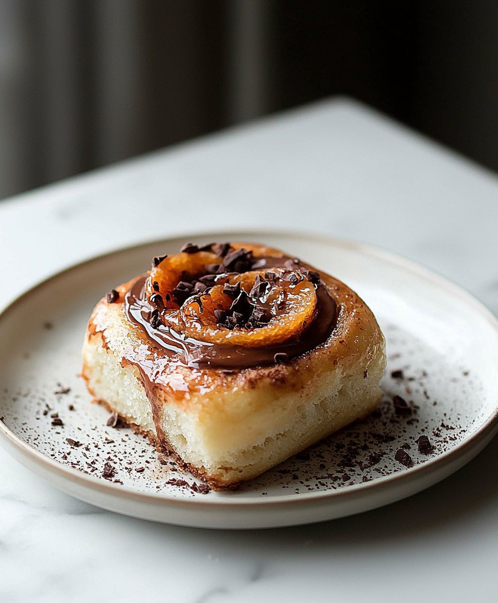 Pains au chocolat orange