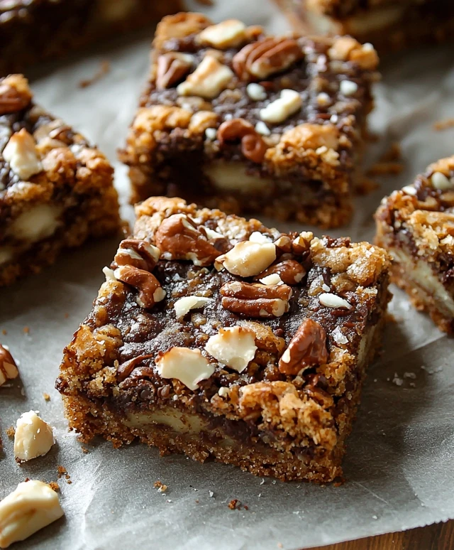 Barres de biscuits magiques