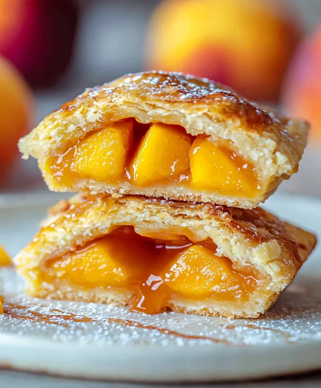 Gâteau pêches mangue