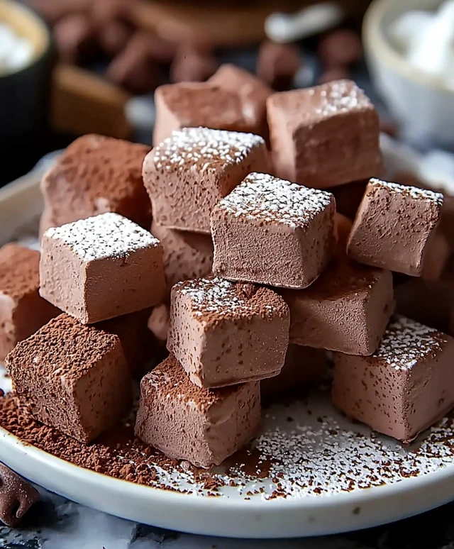 Guimauves au chocolat