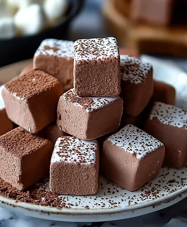 Guimauves au chocolat