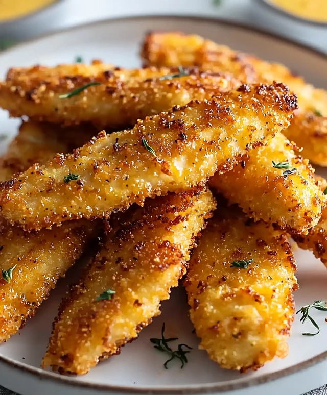 Tenders de poulet panés