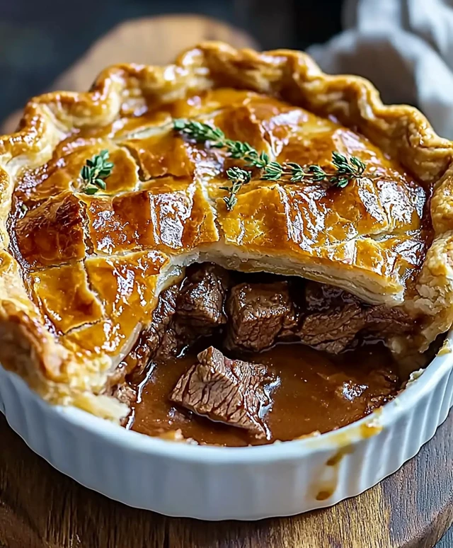 Tarte au steak