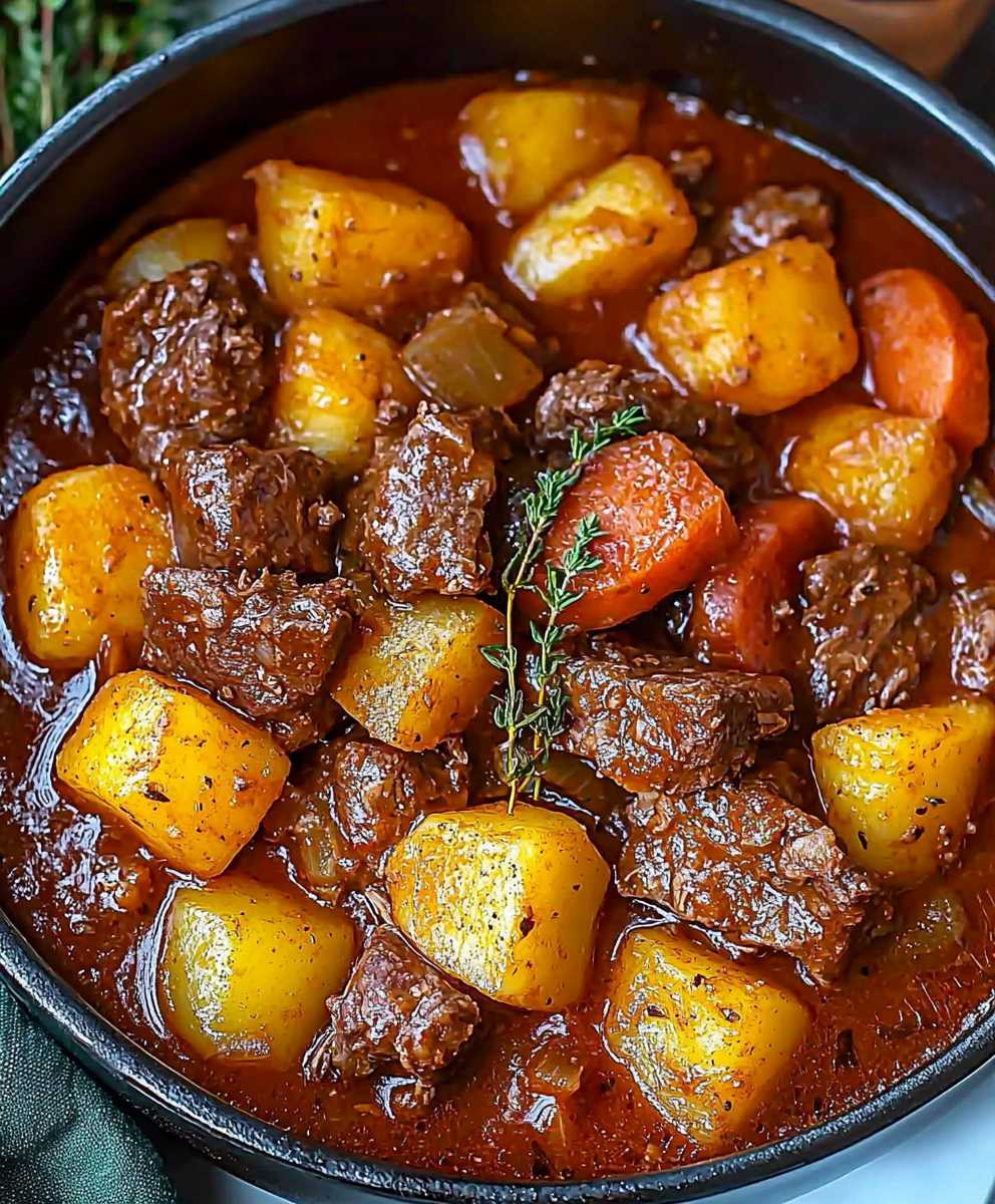 Ragoût de buf copieux